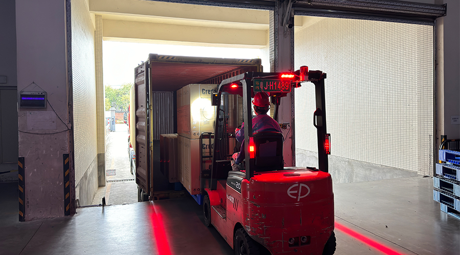 衣物烘干機(jī)出貨英國，開啟合作新篇