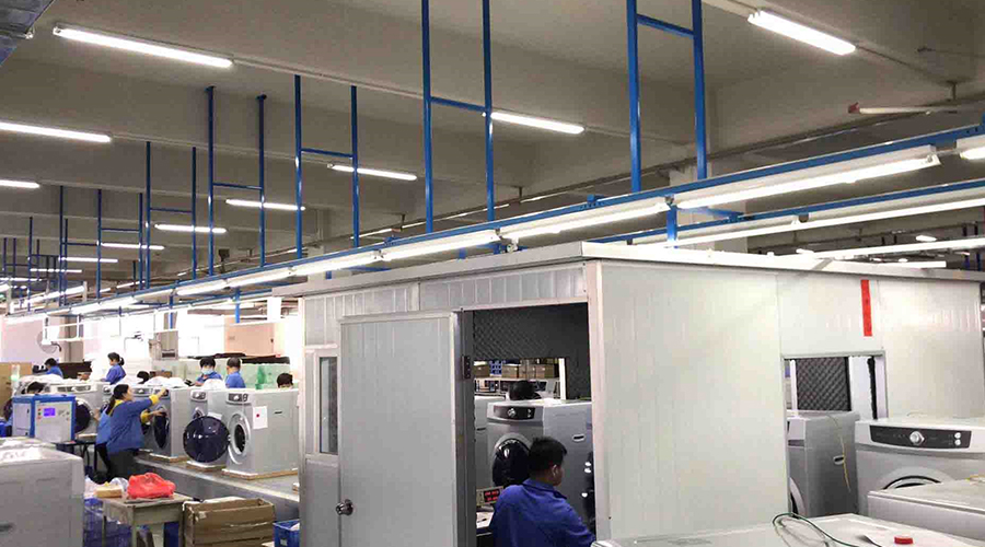 金環(huán)電器如何保證客戶收到的滾筒干衣機(jī)運(yùn)行時無異響？