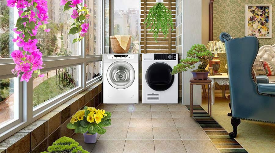 家居陽臺(tái)晾曬衣物不干怎么辦，衣物烘干機(jī)來解決！