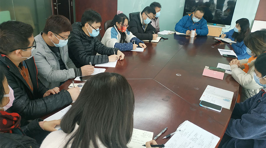 開工大吉！金環(huán)電器組織銷售部門召開動員大會