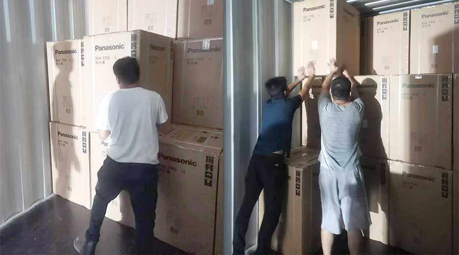 出貨速度！金環(huán)電器順利完成松下客戶的衣物烘干機(jī)出貨