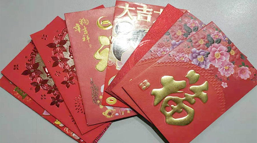 開工好彩頭！金環(huán)電器銷售部為員工派發(fā)開工紅包！